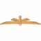 Ekena Millwork Davenport Rough Sawn Timber Gable Bracket, Western Red Cedar, 96"W x 28"H x 4"D x 6"F, 7/12 Pitch GBW096X28X0406DAV00RWR - alternate 5